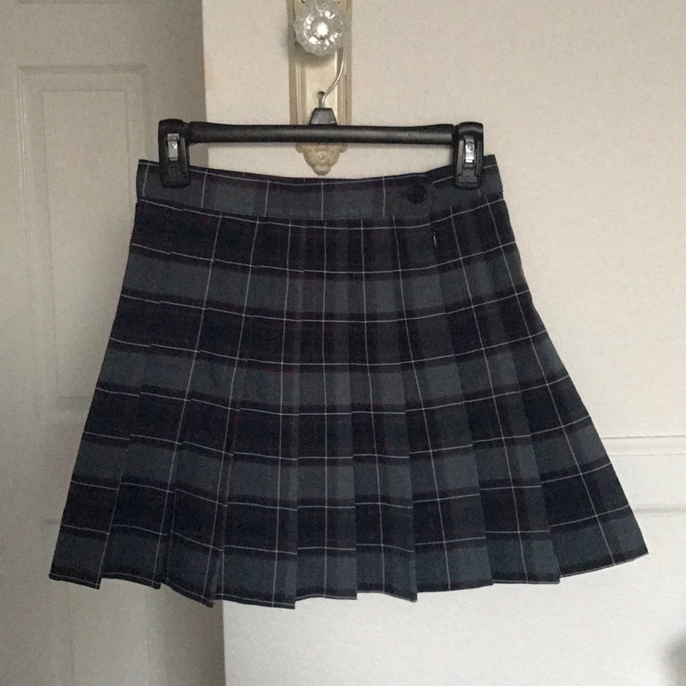 American Apparel Plaid Tennis Skirt